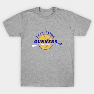 Defunct Charleston Gunners Basketball 1989 T-Shirt